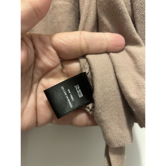 Torrid Wrap Short Sleeve Cardigan Sweater Women 3X Rose Pink Rayon Nylon Cropped - Picture 5 of 6